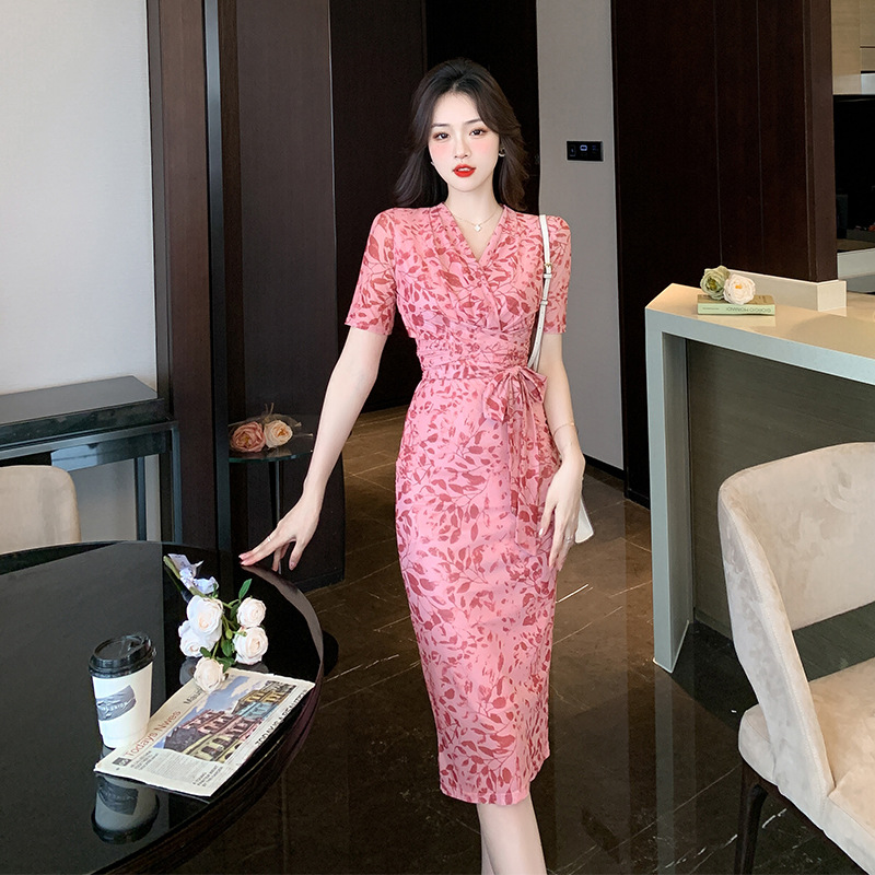 (Mới) Mã A9921 Giá 720K: Váy Đầm Liền Thân Nữ Guryt Lưới Mỏng Hàng Mùa Hè Họa Tiết Hoa Cổ Chữ V Thời Trang Nữ Chất Liệu G02 Sản Phẩm Mới, (Miễn Phí Vận Chuyển Toàn Quốc).