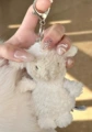 Curly lamb pendant