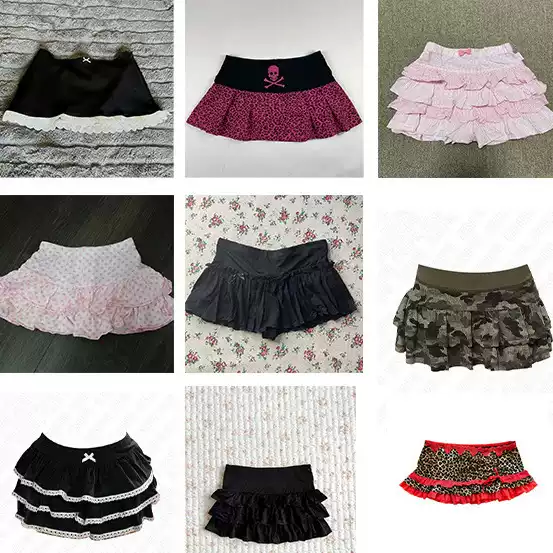 2025 Summer New Style Girl Powder Pure Desire Wind Wave Dot Cake Poutu Dress All-match Women