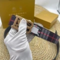 Black horse + gold buckle 12