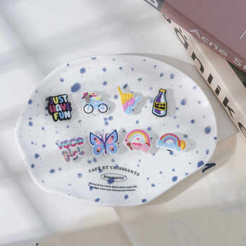 Explosive shoe buckle cute decorative cartoon cross-border fun detachable wholesale accessories new soft rubber hole shoes accessories