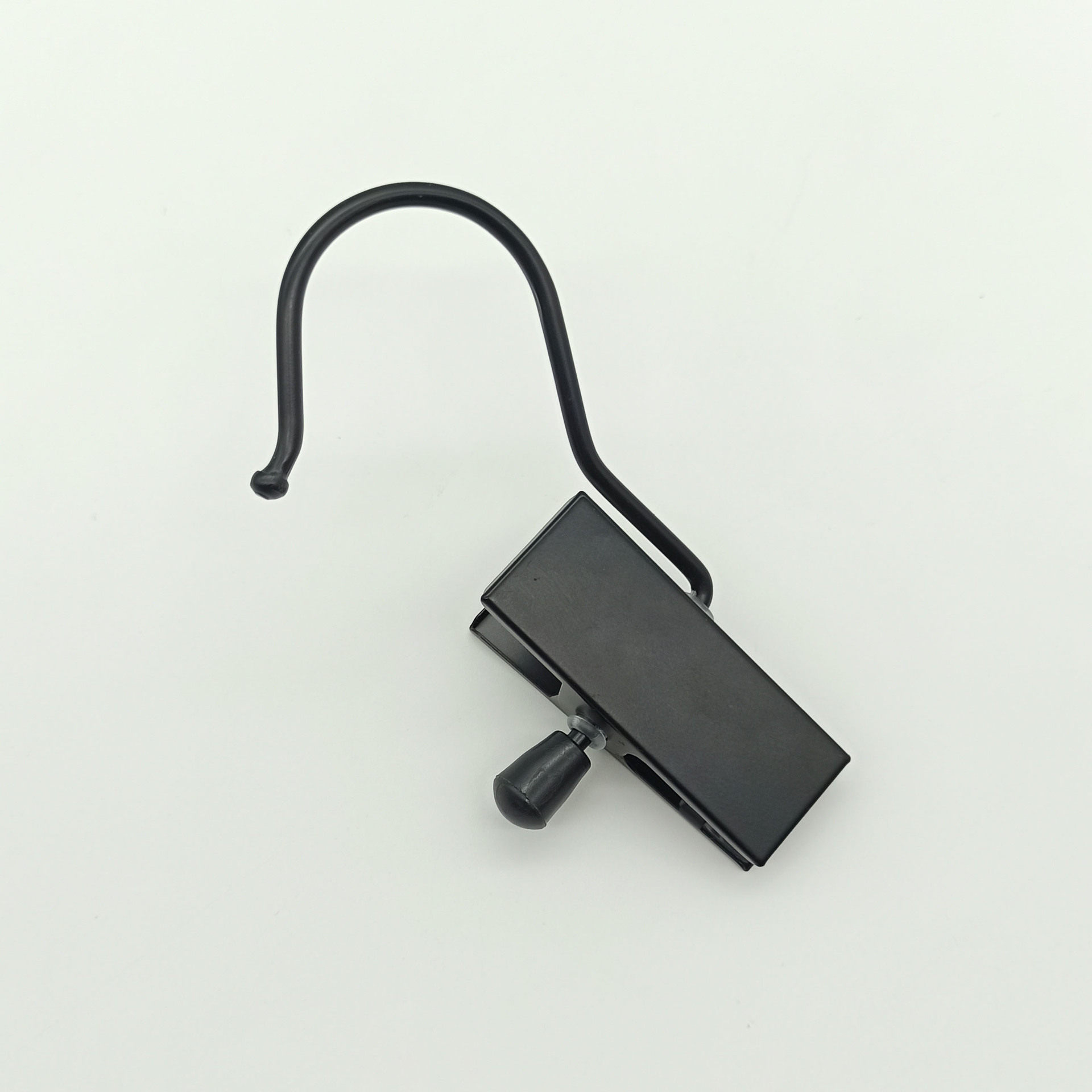 Cross-mirror Electroplated Small Light Plate Three-character Hook Head Household Storage Pants Clip Skirt Clip Bold Non-slip Household Clothes Hanging