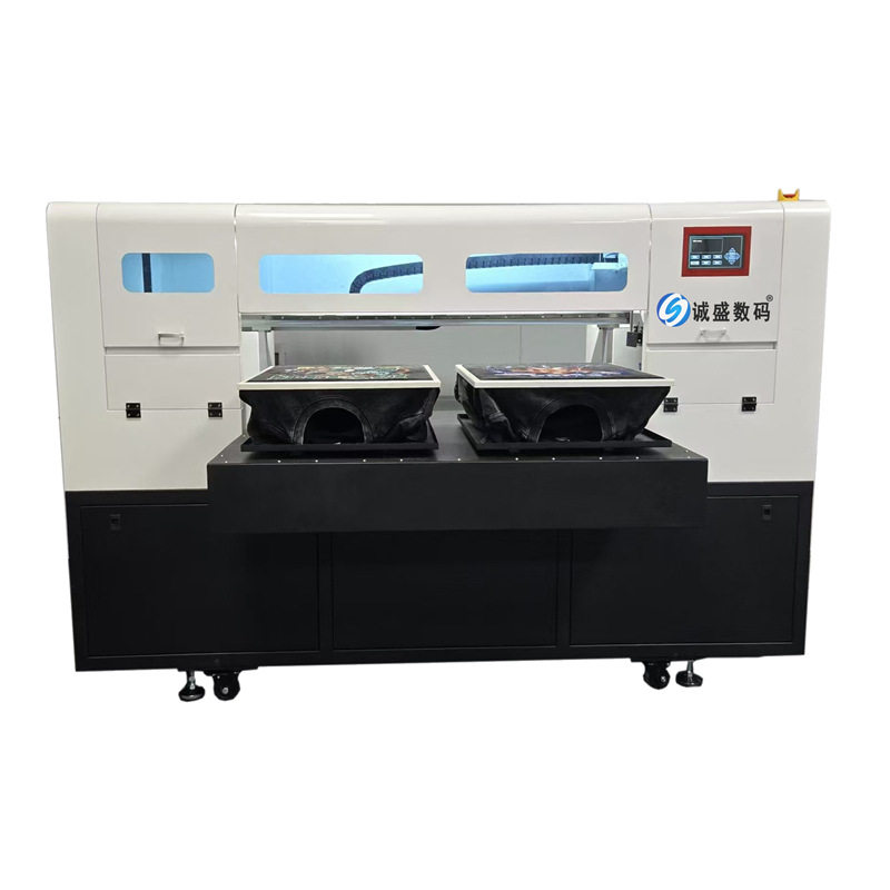 Suzhou Clothing White Ink Digital Direct Printing Pure Cotton Fabric Printer Dual Station Digital Printing Machine Clothes