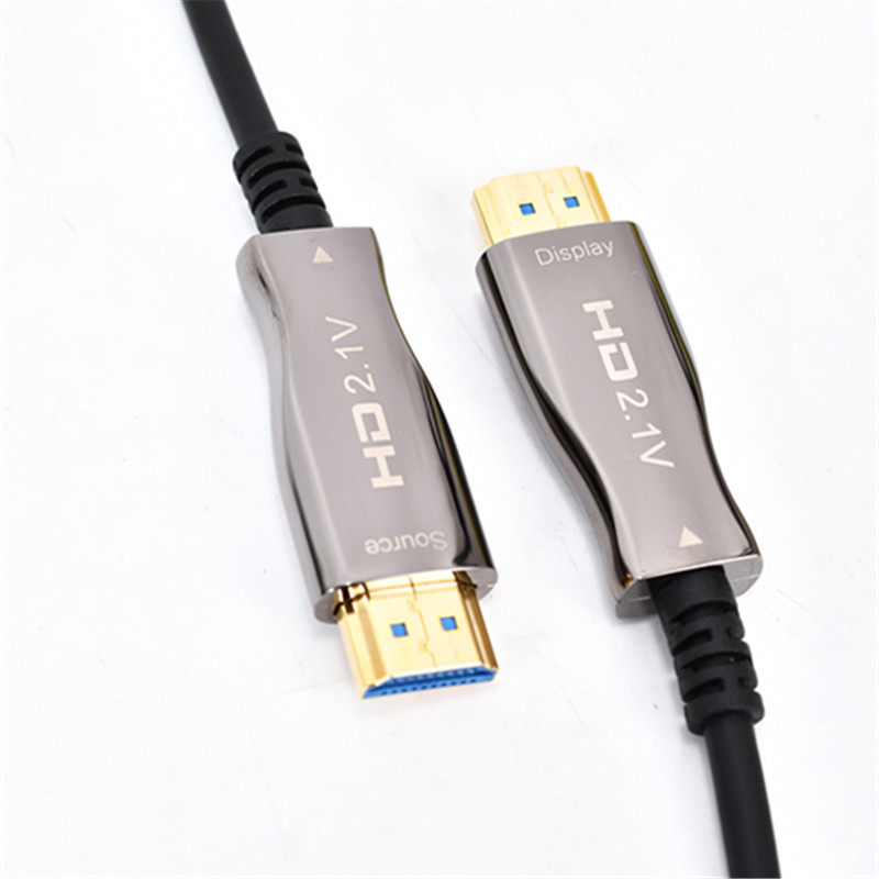 HDMI Fiber Optic Cable 8K/60Hz Tv Computer Projection Fiber Optic High-Speed Engineering Ultra-High Definition Cable HDMI Factory Wholesale