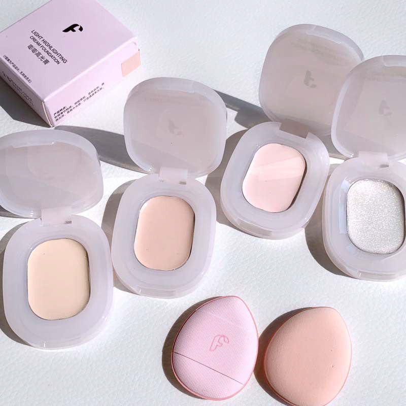 FAICCIA Fei Xi Peng Peng Gao Guang Cream Brightens Skin Color Texture Silky Water Moisturizing Skin Not Sticking Powder Cheap Makeup