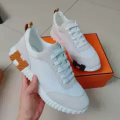 European and American Foreign Trade 25 New Models H Cowhide Sports Breathable Trendy Shoes, Same Style as Female Influencers, Comfortable Men's Shoes Wholesale Sneakers