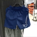 Slit shorts [blue] - yarn snag