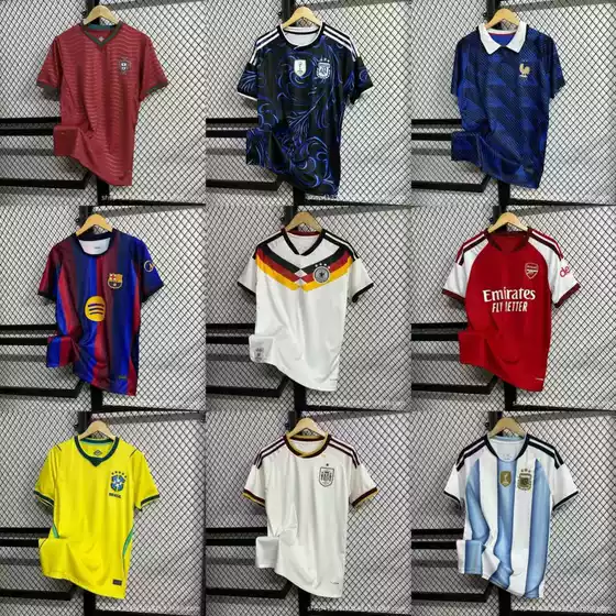 2026 World Cup Spain Argentina Portugal Germany National Team Uniforms Bayern Barcelona Real Madrid Football Uniforms