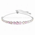 Round colorful diamond bracelet