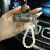 Серый слон + жемчужная цепочка