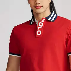 RL Ralph Pony Short sleeved Polo Cross border Foreign Trade Pearl Cotton Collar T-shirt Popular American Top