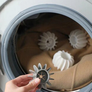 Japanese-Style Roller Laundry Ball Decontamination Anti-Tangle Magic Ball Drum Washing Machine Anti-Clothes Knot Cleaning and Care Ball