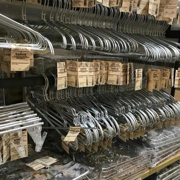 Mji Upgraded Aluminum Alloy Aluminum Clothes Hanger Alloy Lightweight Household Space-saving Seamless Metal Clothes Hanger