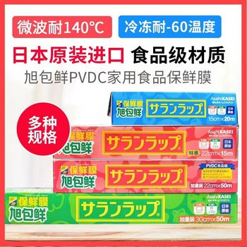 Japan Imported Pvdc Boxed Plastic Wrap Food Household Economical Disposable Microwave Free Shipping Wholesale