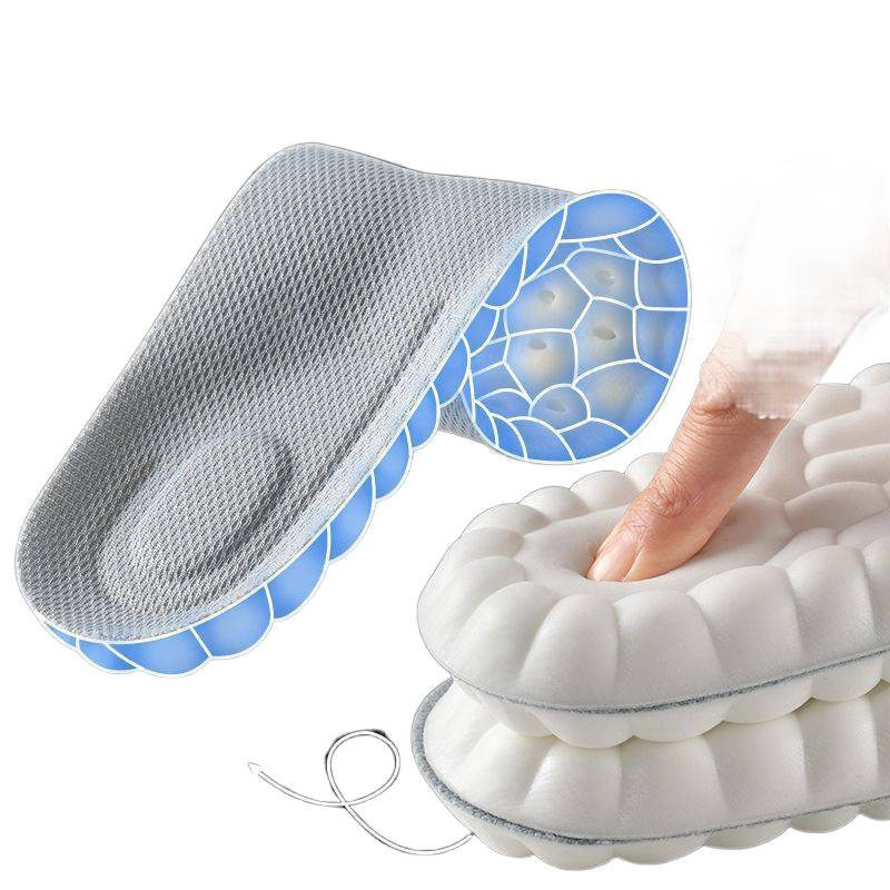 Labor Protection Shoe Insoles for Men, Soft and Super Soft, Not Tired after Standing for a Long Time, Anti-Foot Pain, Thickeneded Feeling of Stepping on Shit, Special for Women, Sweat-Absorbent and Deodorant