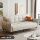 Диван-кровать маленькая квартира кожаный диван-кровать с кошачьими когтями, арендованный дом диван-кровать, тканевый диван, складной диван-кровать двойного назначения mini 7