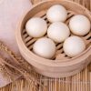 Sanquan Quick Kitchen Custard Buns 1.5kg Breakfast Semi-Finished Buns Cantonese Tea Snacks Noodle Buns Porridge Shop Commercial