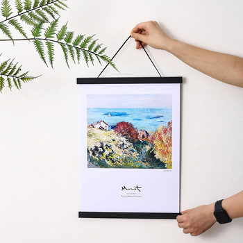 Cross-Border Magnet Magnetic Hanging Picture Clip Hanging Scroll Painting Core Clip Hanging Scroll Wall Poster Photo Frame Magnetic Strip Wholesale