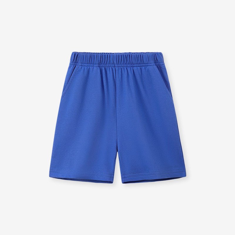 سراويل قصيرة اولاد لون واحد للصيف، سراويل أطفال قطنية مريحة، بيع بالجملة ملابس الأطفال