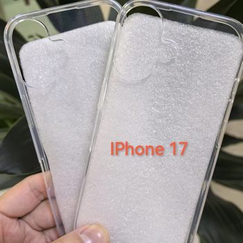 Apple 17Pro High-Transparency 1.0mm Transparent Tpu Phone Case Material Clear Water Case Apple 17Pro Max/17A