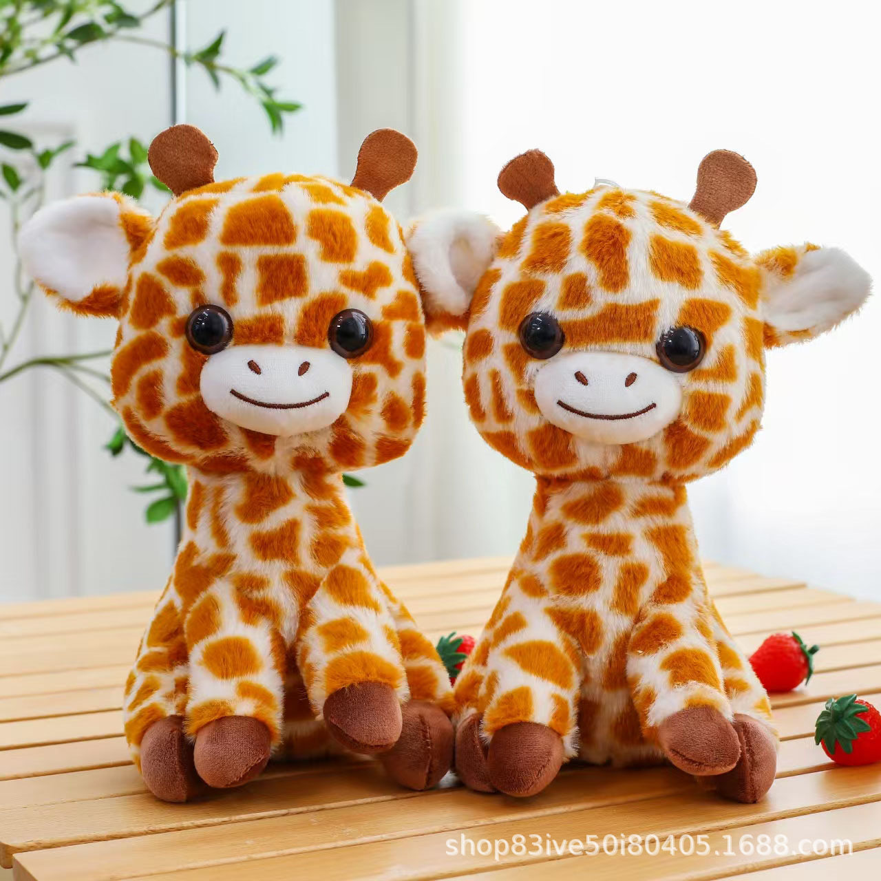 婚礼手抛娃娃8寸毛绒玩具公仔抓机娃娃定制logo