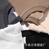 Factory in stock Chinese cotton crew neck men's and women's vests autumn and winter new 320G classic trend Joker solid color coat
