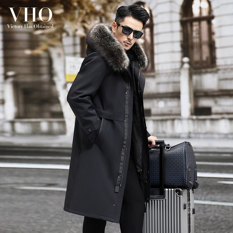 Áo Lông Nam Dài Quá Gối Hàng Mùa Xuân Thu Đông