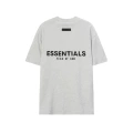 White Flower Gray (short sleeve)