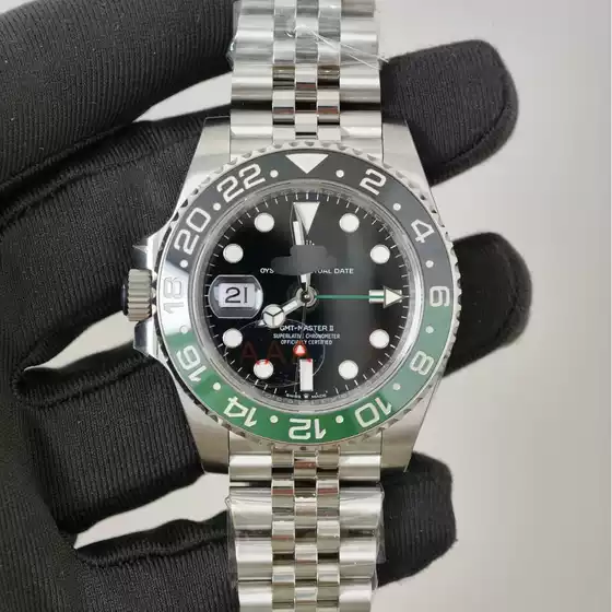 Vs Factory Greenwich Wholesale 3235 Movement Men's Watch with Coke and Sprite Bezel, Business Steel Strap, Fully Automatic Mechanical