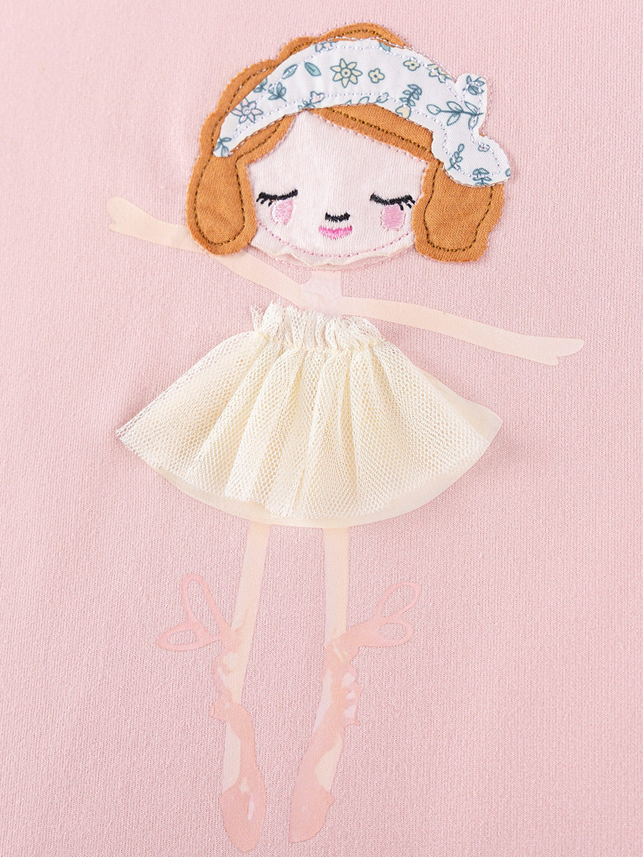 Girls' Hoodie Dress Set, Autumn Girls' Outfit, Kids' 2-piece Set