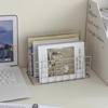 Desktop Iron Storage Rack Ins Style Simple Desk Dormitory Organizer Book Stand Desk Multi-Functional Storage Rack