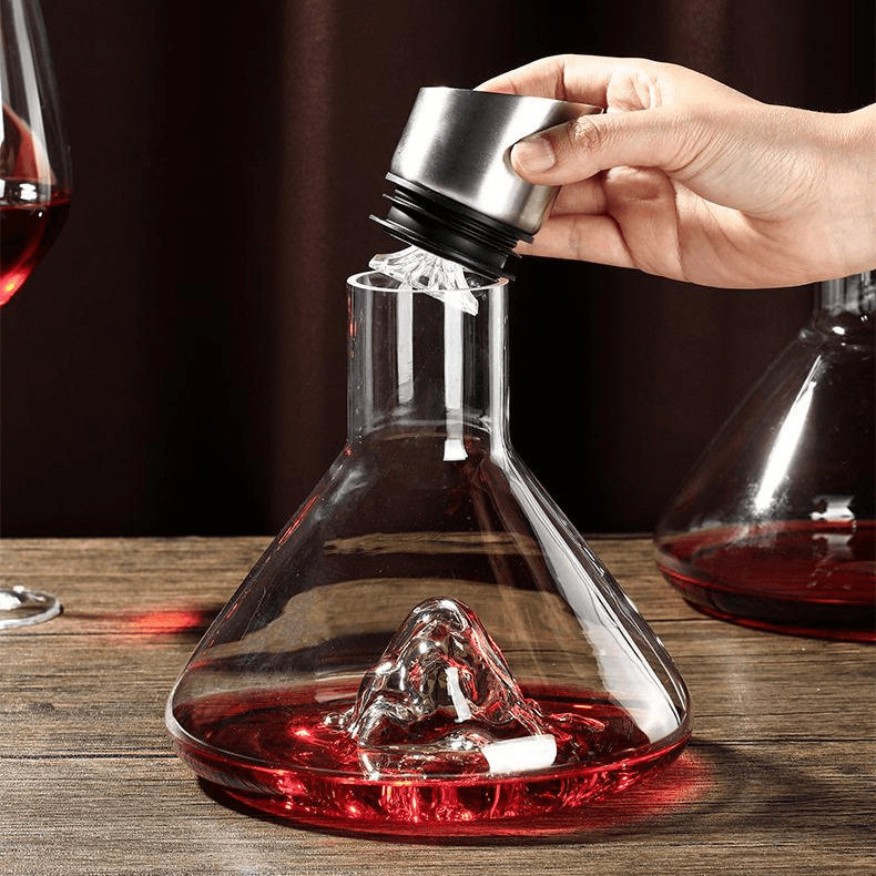 Iceberg Waterfall Decanter Crystal Glass High-grade Wine Quick Filter Decanter Wine Decanter