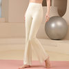 Micro-Flared High-Waisted Yoga Pants, Nude-Feeling, High-Elasticity, Leg-Lengthening, Slim and Tight Sports Fitness Pants, Butt-Lifting Casual Pants