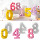 Силиконовая форма для цифровой свечи Jiahuimei diy birthday Digital Scented Candle Decoration Mold mini 1