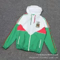 Vintage mexican hooded windbreaker