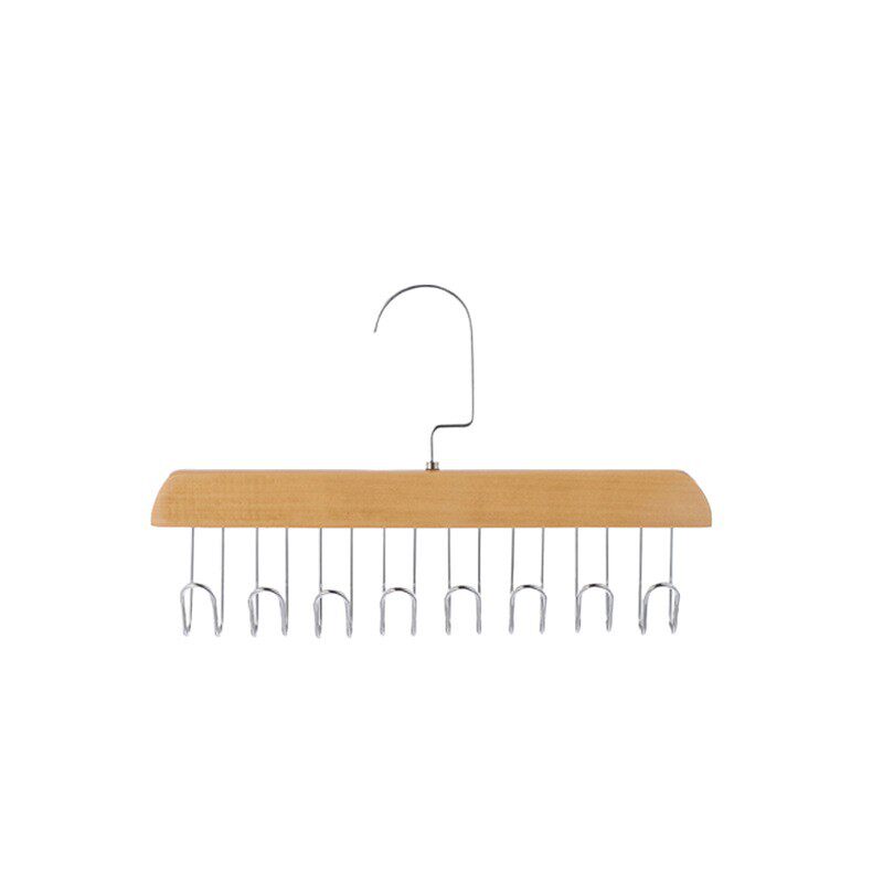 Wooden Camisole Hanger Multifunctional Underwear Vest Rack Dormitory Solid Wood Wavy Strapless Bra Drying Rack Solid Wood Material