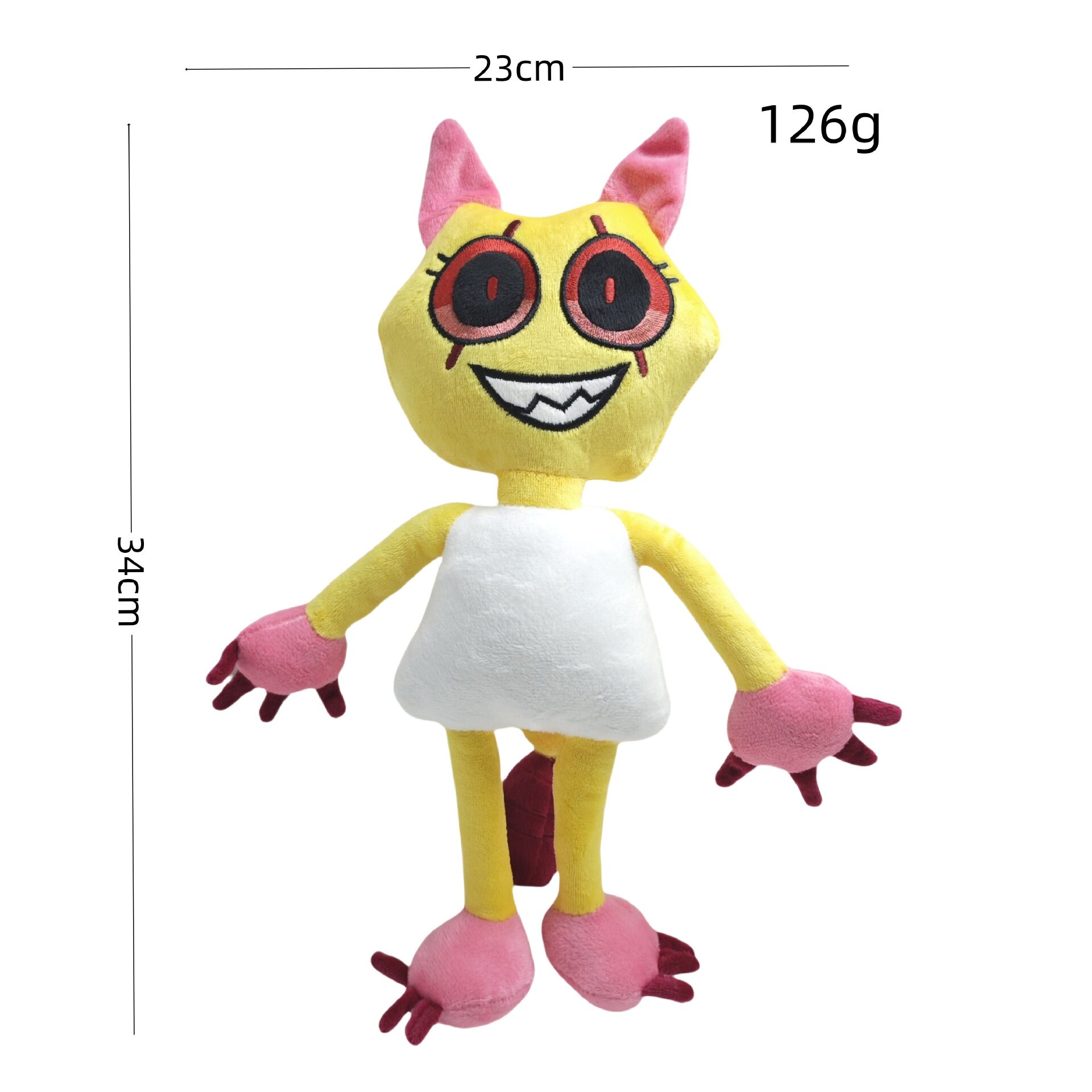 跨境新品dandy’s world plush 丹迪的世界毛绒玩具玩偶公仔娃娃