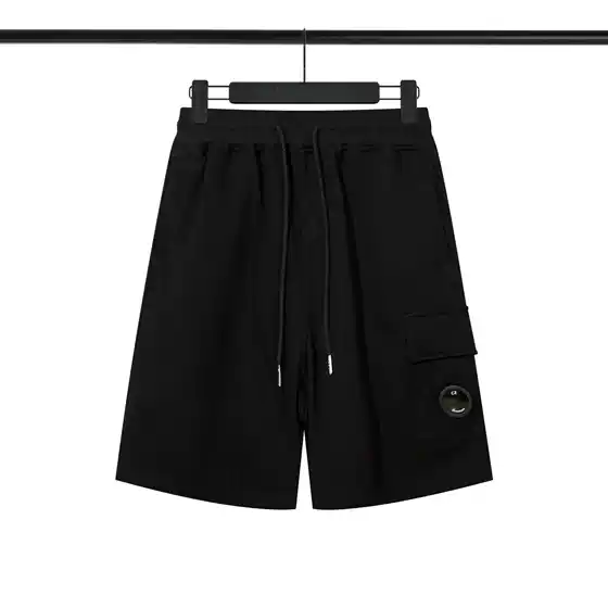 Cross-border CP COMPANY functional pioneer lens solid color casual sports loose fashion brand shorts men's and women's ius