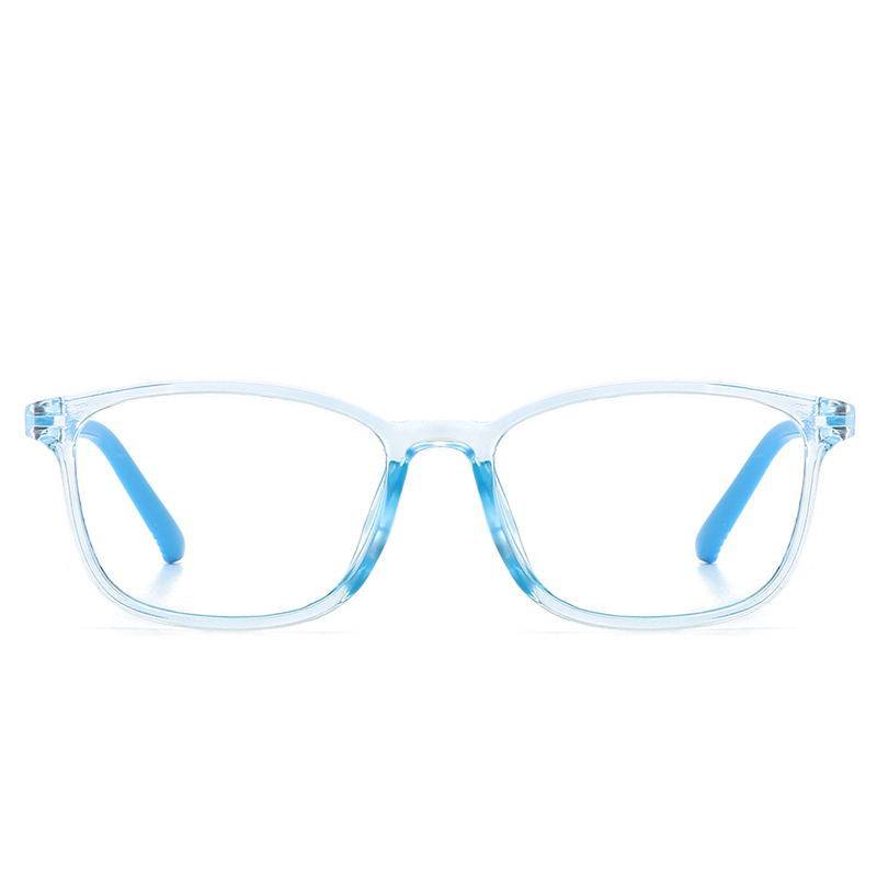 New Kidsren's Glasses for Men, Anti-Blue Light Square Frames, Can Be Equipped with Prescription Myopia Glasses, Student Glasses Frames, Glasses for Women