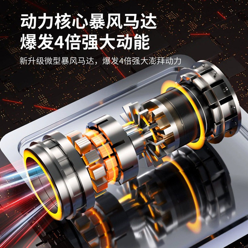 [Luo Yonghao recommend] Car Vacuum Cleaner Car Wireless Charging Large Suction Power Super Small Handheld