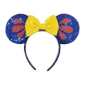 Blue sequin snow white
