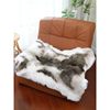 Simulated Fur Chair Cushion Outdoor Accessible Luxury Imitation Reindeer Fur Cushion Sofa Cushion Cover Blanket Home Decoration Blanket American Style