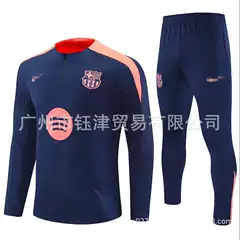 2526 long sleeved training suit, adult and children's football suit set, competition team uniform, club style long sleeved suit