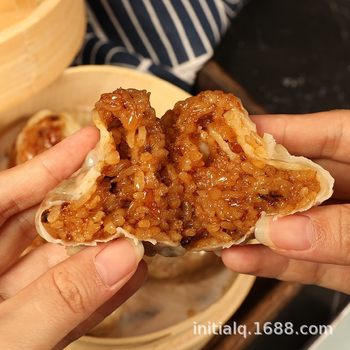 Lejuju handmade glutinous rice roast wheat 720g large roast wheat Yangzhou quick-frozen instant breakfast semi-finished products heating instant food