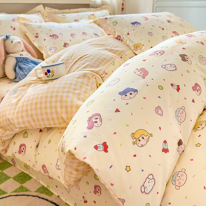 【100%両面ピュアコットン】キャンディ幼稚園