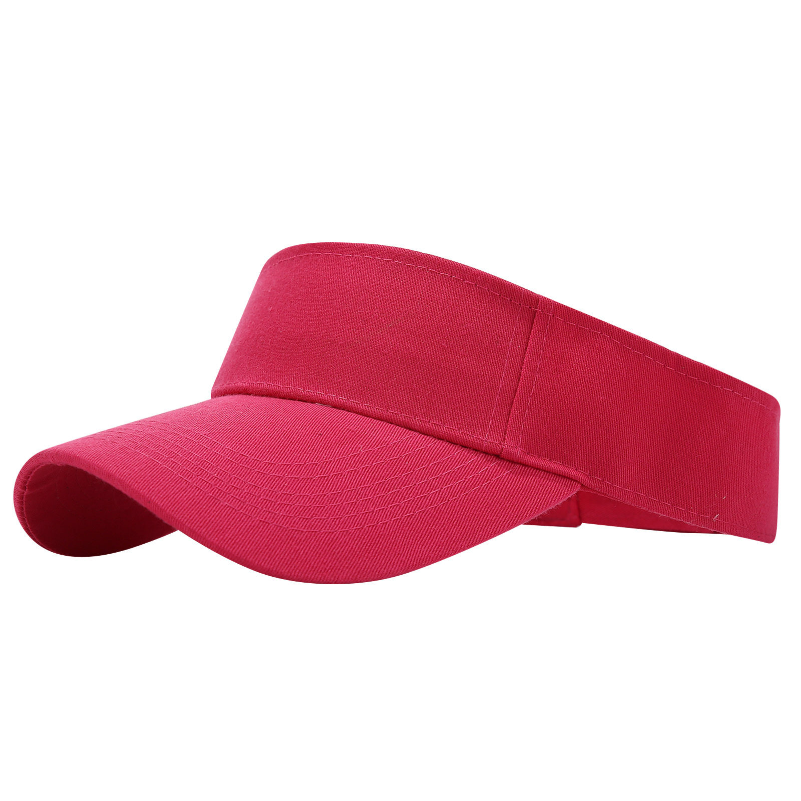 全棉空顶帽成人儿童户外运动遮阳帽团体活动防晒帽印制logo广告帽