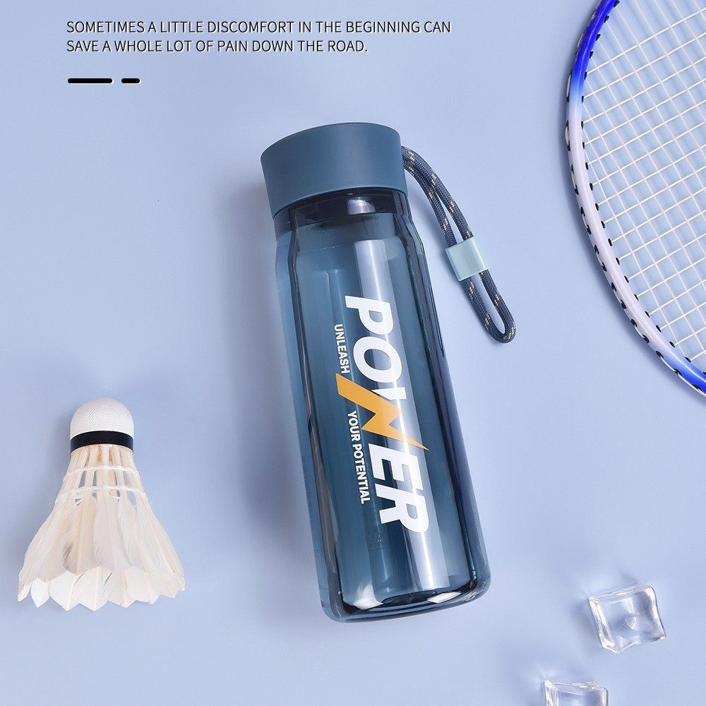 新款便携户外运动水杯男女商务直身塑料杯批发创意活动礼品随手杯