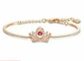 Rose gold dynamic crown bangle