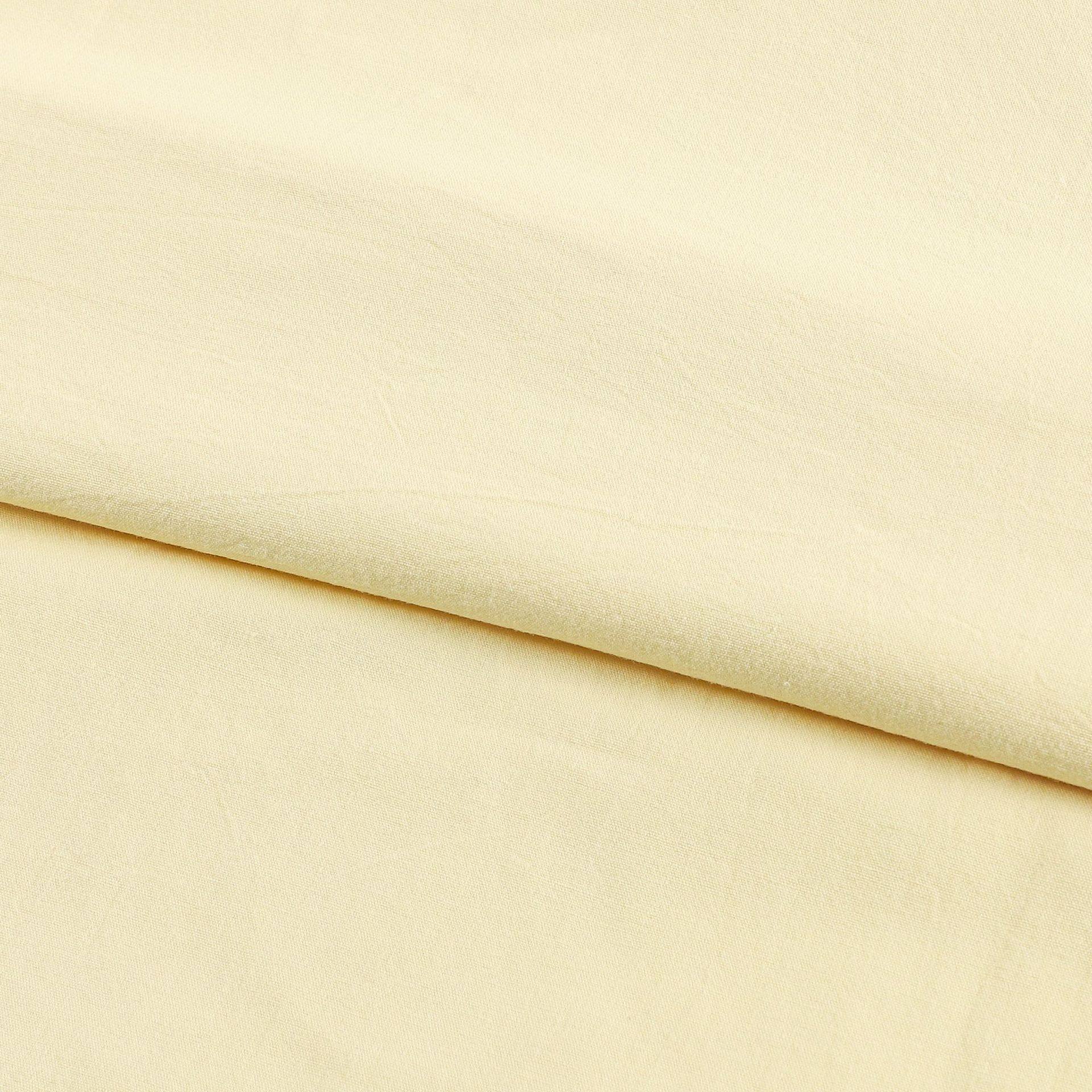 Cotton 40 Count Imitation Linen 105g Plain Sand Washed Fabric Washed Wrinkled Fabric Women's Fabric