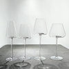 Red Wine Glass Transparent Burgundy Lead-Free Crystal Glass Big Belly Goblet Bordeaux Glass Concave Bottom Wine Glass
